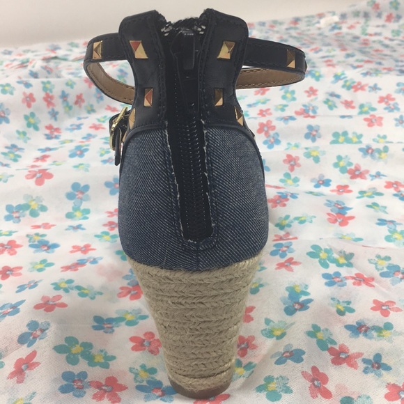 Rialto studded strap wedges - Picture 5 of 8